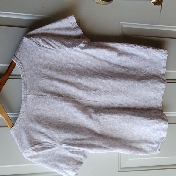 Soma Wknd Short Sleeve Leppard Print, Size M - Picture 3 of 3